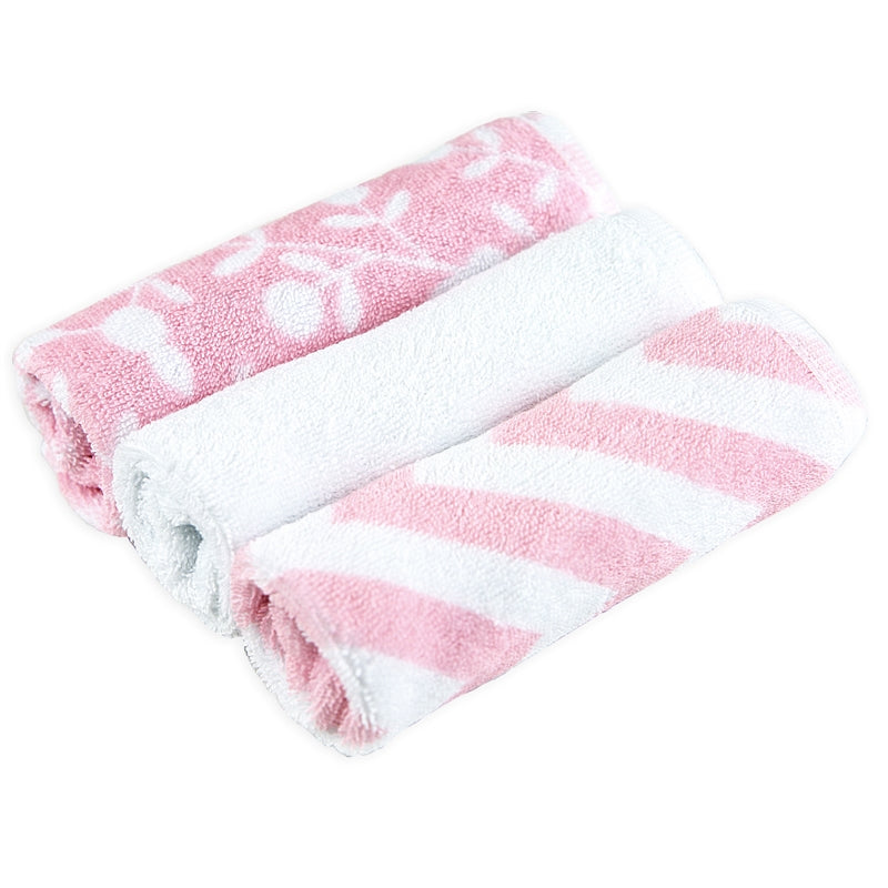 Terry Washcloths - 3 Pack