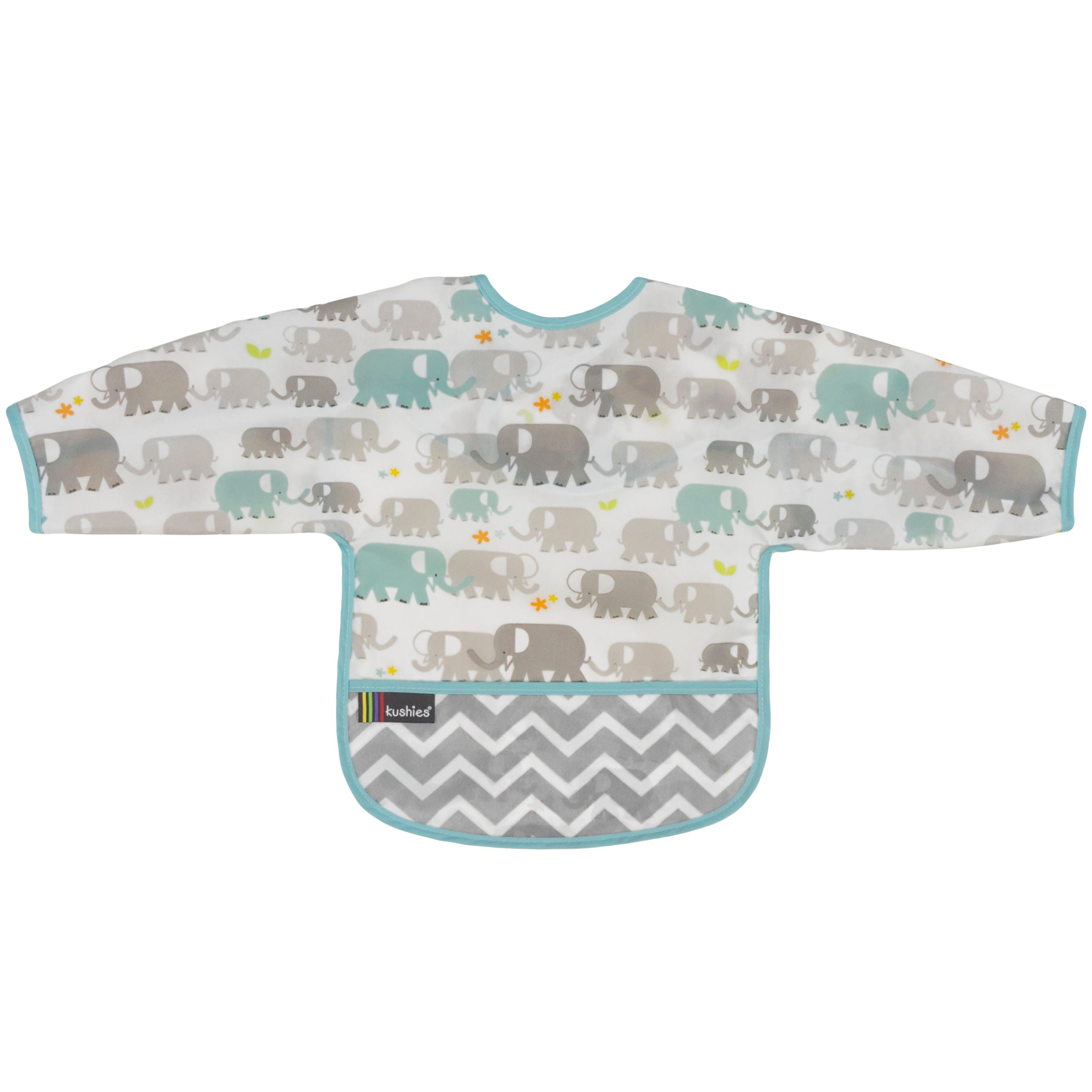 Clean Bib with Sleeves- 1-2 Yr