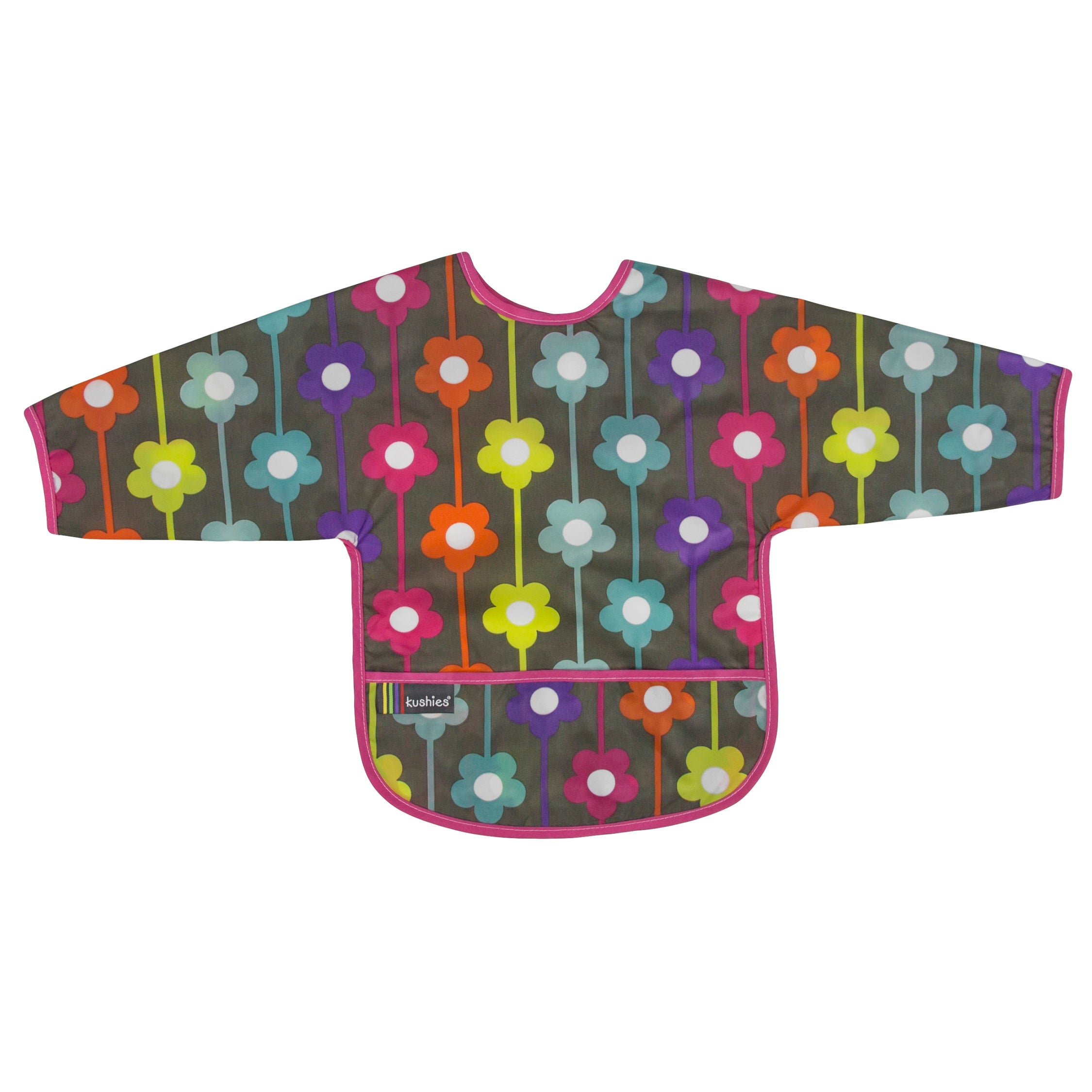 Clean Bib with Sleeves- 2-4 Yr