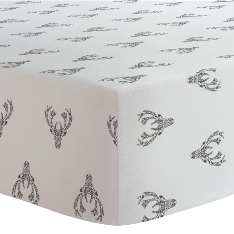 Flannel Play Pen Sheets deer