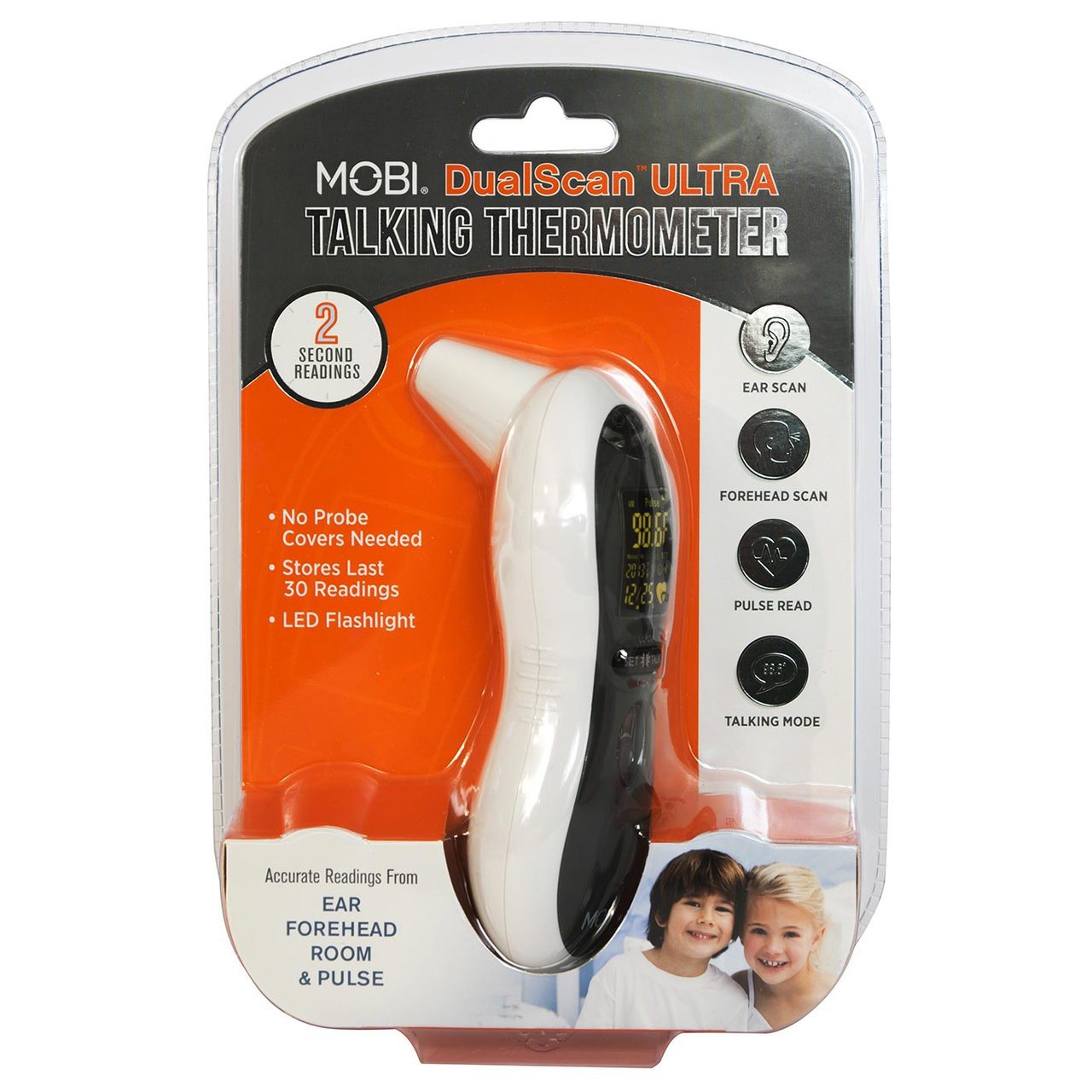 Dual Scan Ultra - Pulse + Ear + Forehead Thermometer uniq