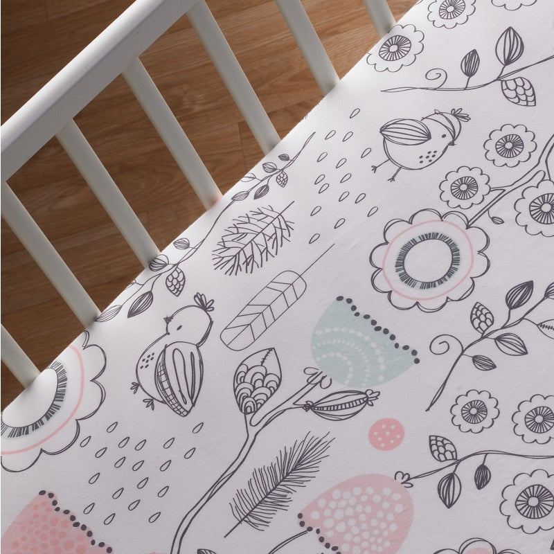 4-Piece Crib Set Sparrow uniq