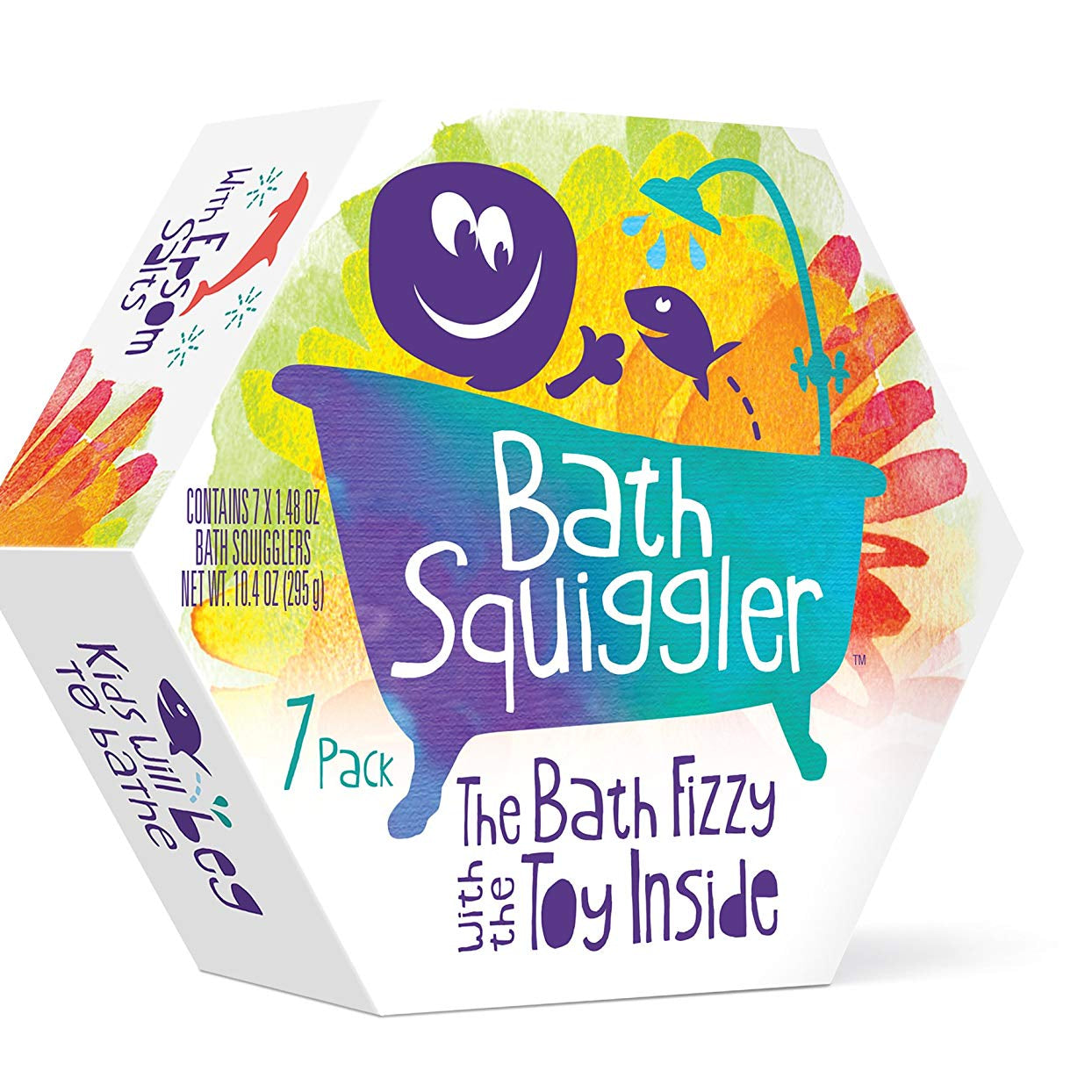 Bath Squiggler 7 Pc Gift Pack  uniq