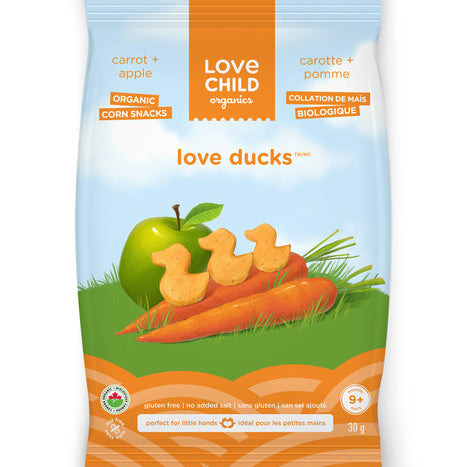 Love Ducks Snacks Carrot & Apple