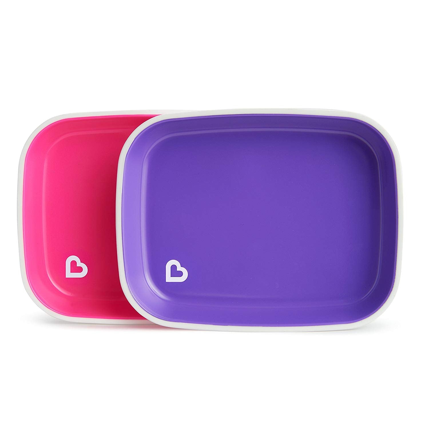 Splash Plates - Pink/Purple - 4pk uniq