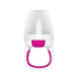 Silicone Teething Feeder pink