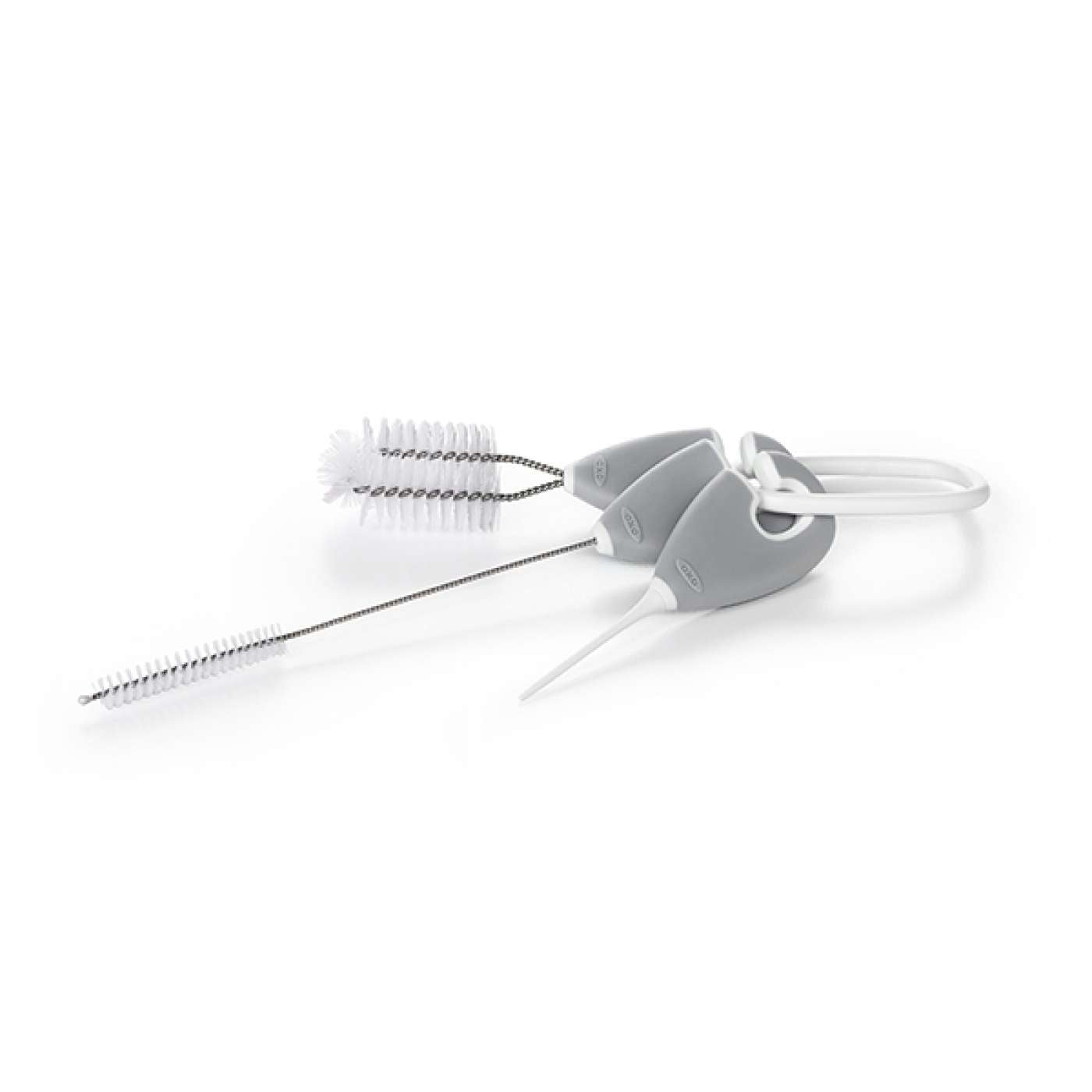 Cleaning Set For Straw & Sippy Cups - Grey uniq