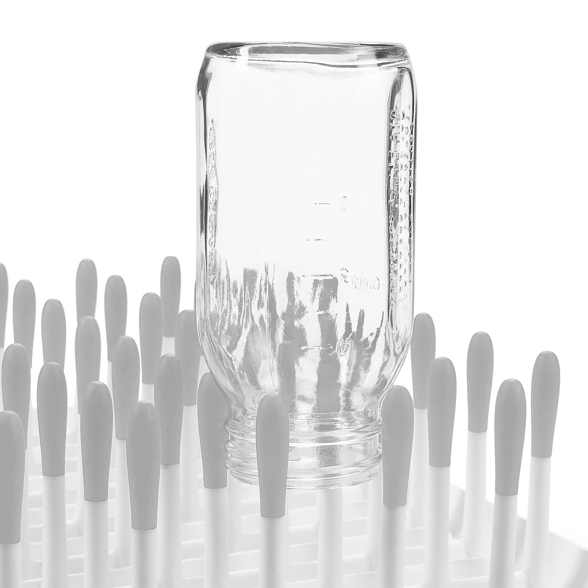 Bottle Drying Rack - Grey uniq