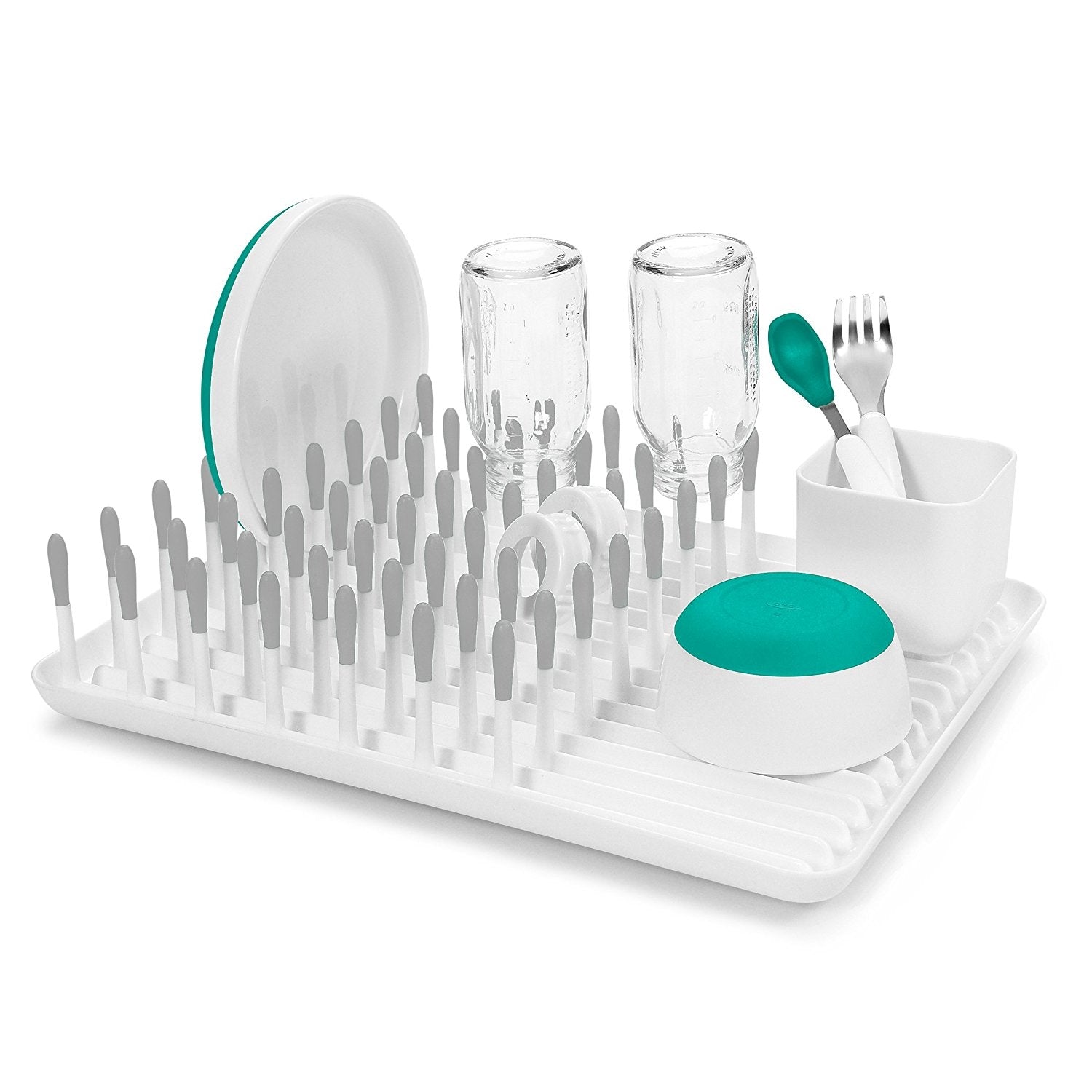 Bottle Drying Rack - Grey uniq