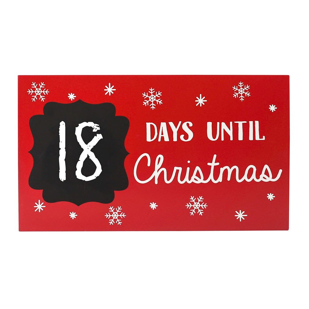 Christmas Countdown Chalkboard uniq