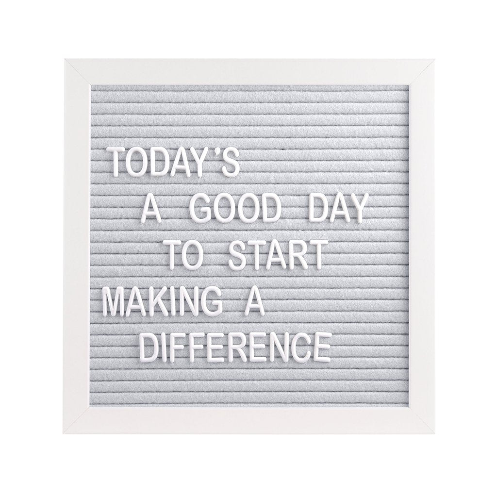 Letterboard Set - Grey uniq