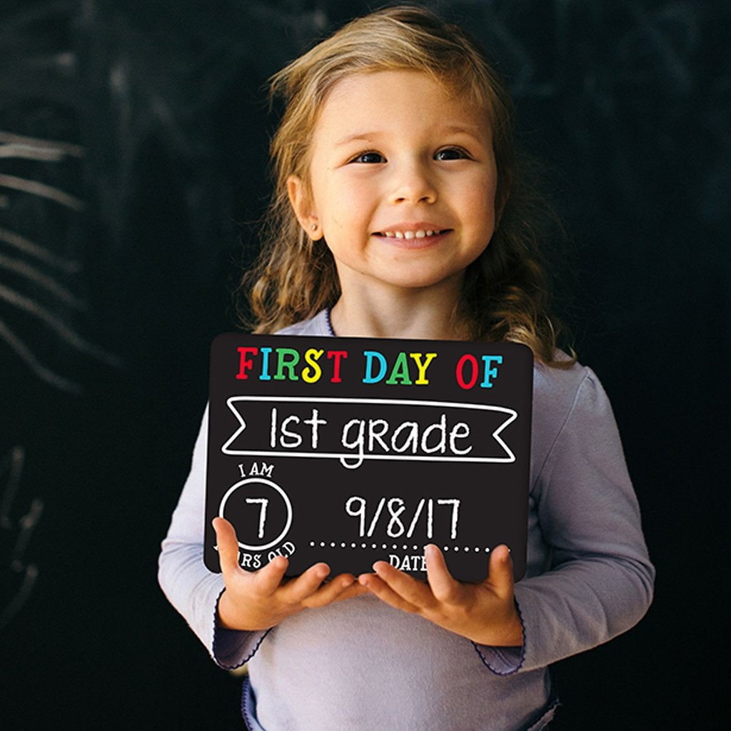 First & Last Day Chalkboard Signs uniq