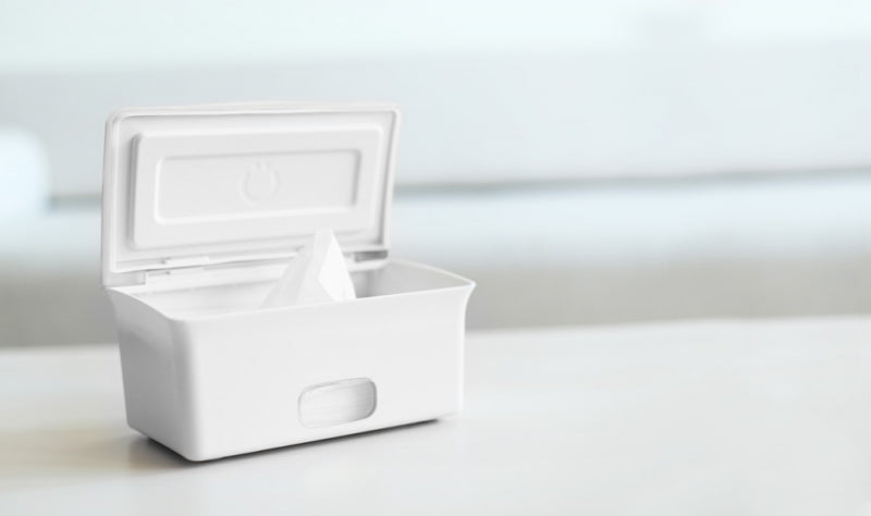 Wipes Dispenser white