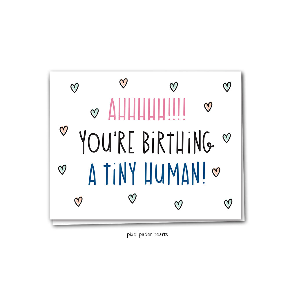 Card - Tiny Human uniq