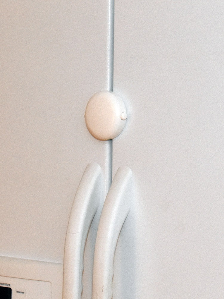 Adhesive Fridge Lock - White uniq