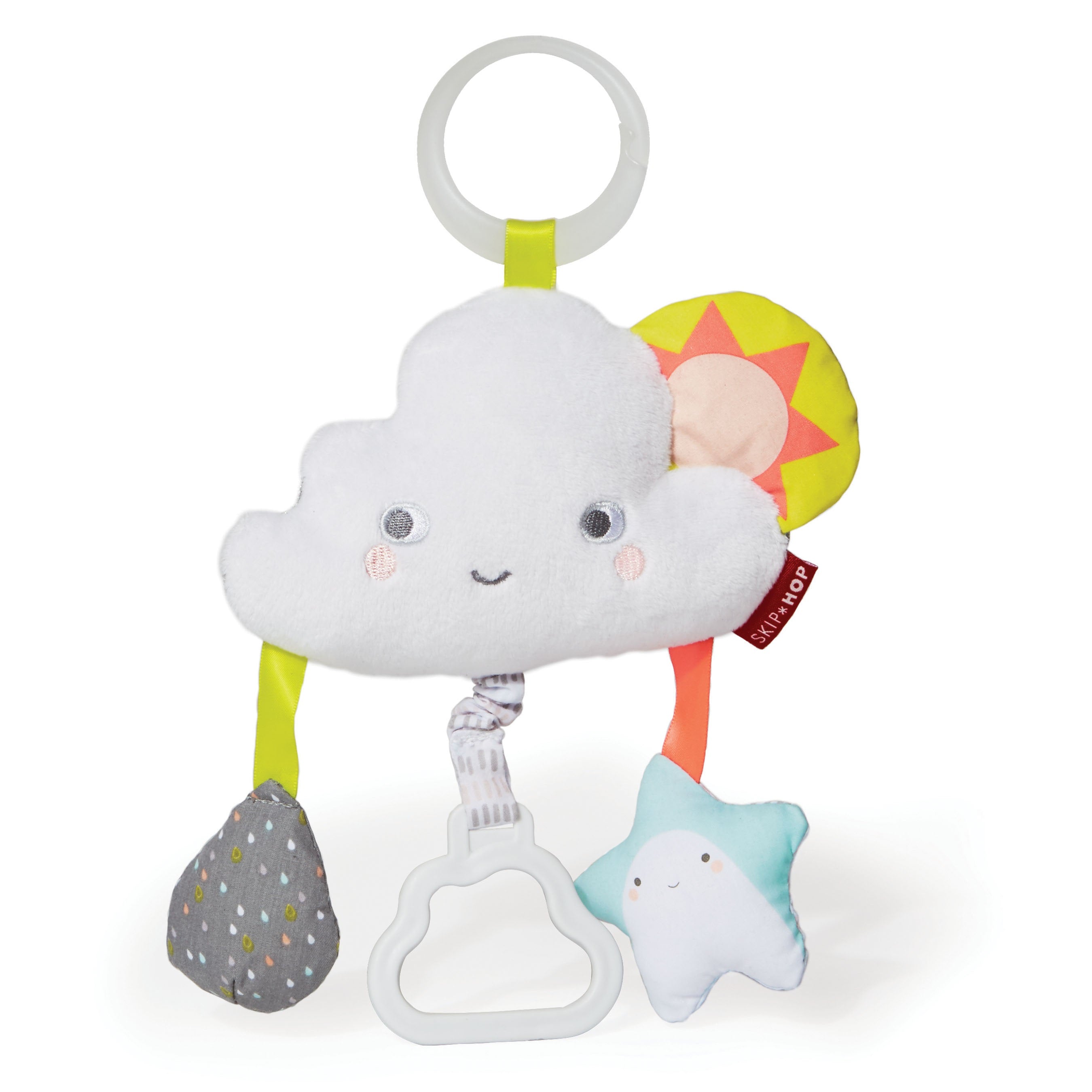 Silver Lining Jitter Stroller Toy uniq