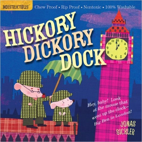 Indestructibles! Hickory Dickory Dock Book uniq