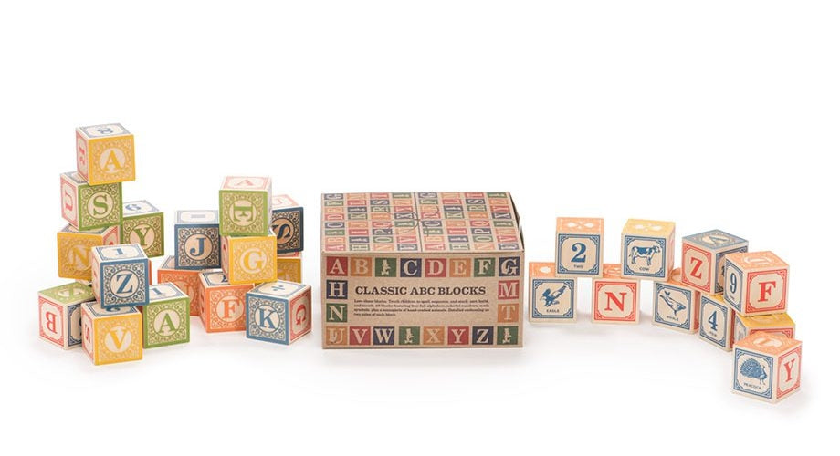 Classic cheap abc blocks