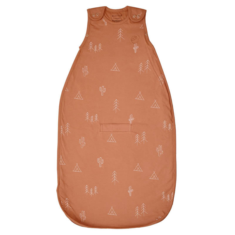 Ecolino Adjustable Organic Cotton Sleep Bag desert