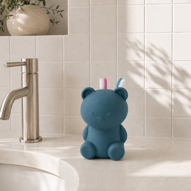 Teddy Silicone Tooth Brush Holder