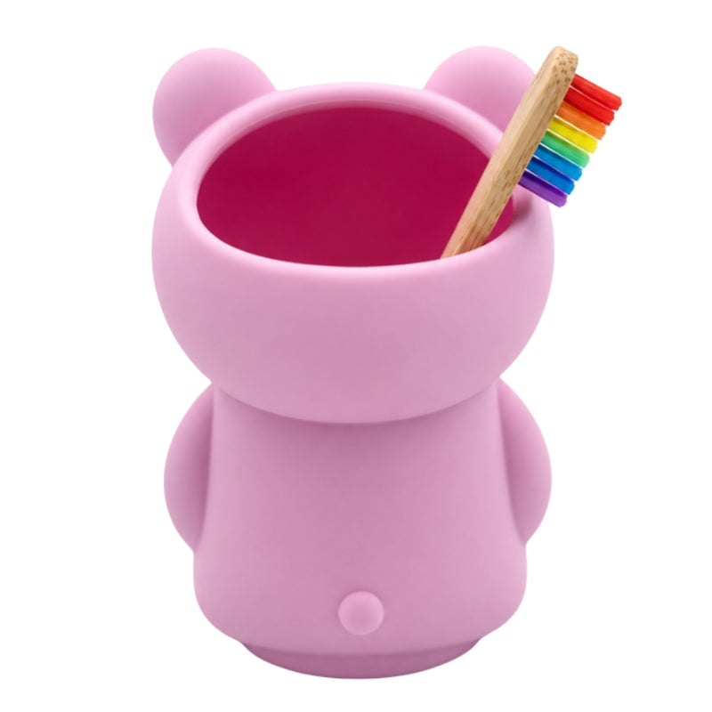 Teddy Silicone Tooth Brush Holder