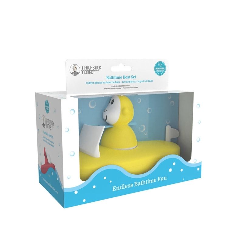 Bathtime Boat Set  Yellow