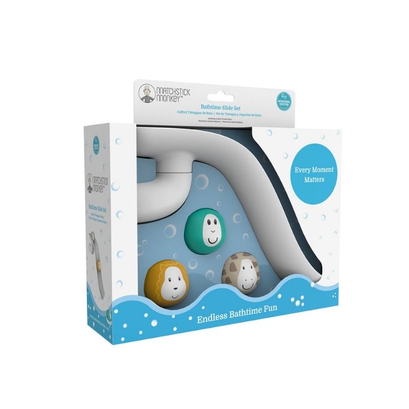 Bathtime Slide Set White