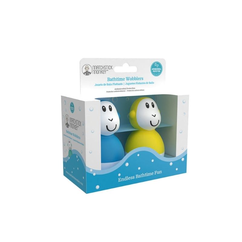 Bathtime Wobblers Blue and Yellow