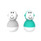 Bathtime Wobblers Cool Grey and Green