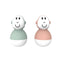 Bathtime Wobblers Mint Green and Dusty Pink