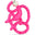 Mini Monkey Teethers Pink