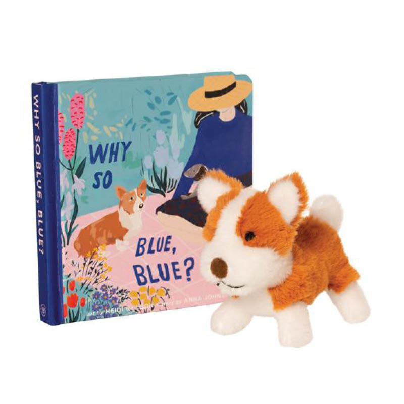 Why So Blue? Book + Stuffed Animal Gift Set