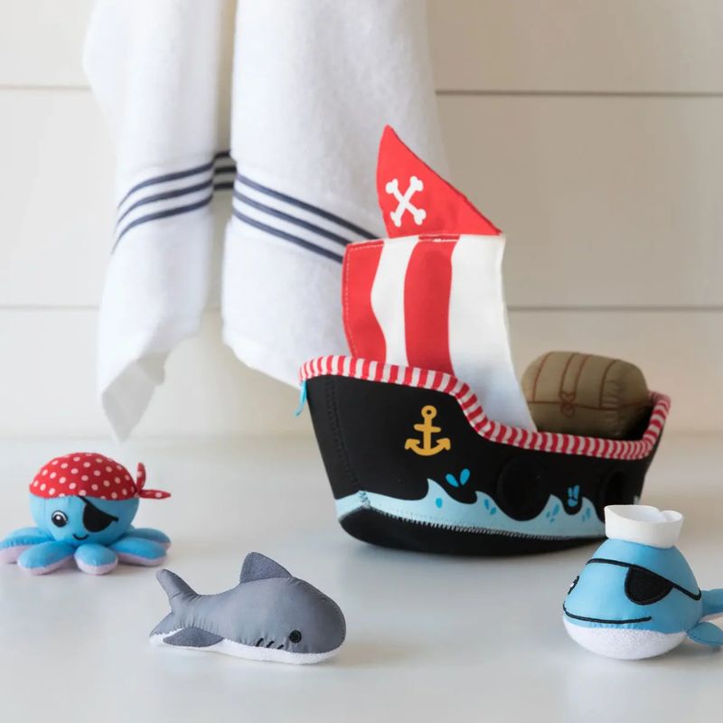 Pirate Ship Floating Fill n Spill Bath Toy