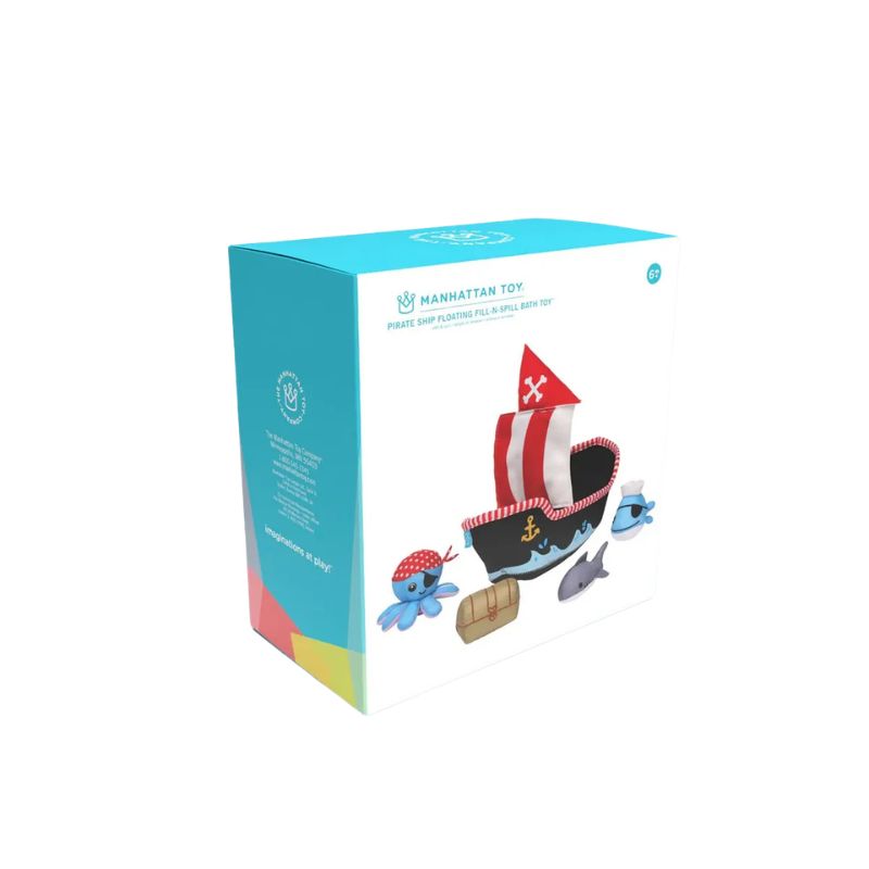 Pirate Ship Floating Fill n Spill Bath Toy
