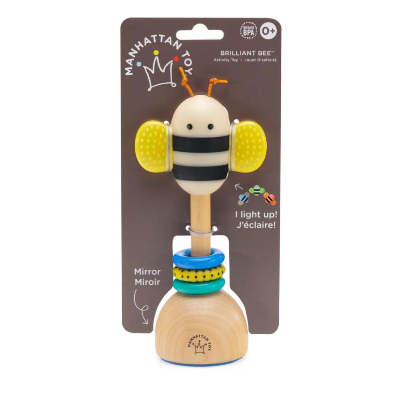 Brilliant Bee - Light Up Rattle