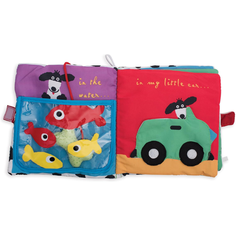 Soft Activity Book: Where's The Bone?