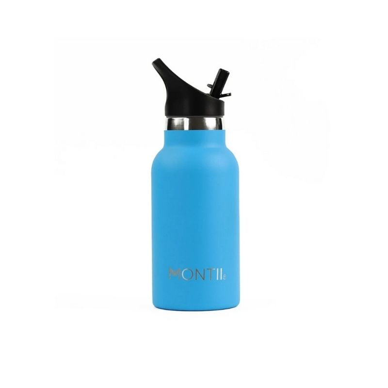 Insulated Mini Drink Bottle - 350ml Blue
