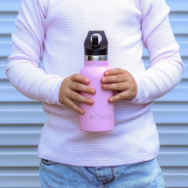 Insulated Mini Drink Bottle - 350ml Dusty Pink