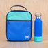 Insulated Lunch Bag  Blue Colour Block