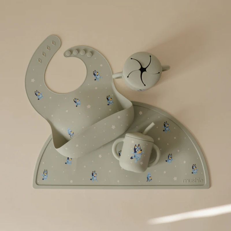 Bluey Silicone Training Cup + Straw