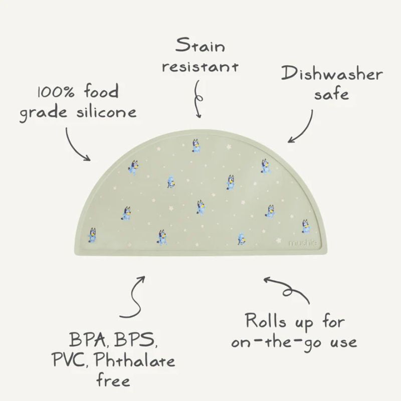 Bluey Silicone Placemat