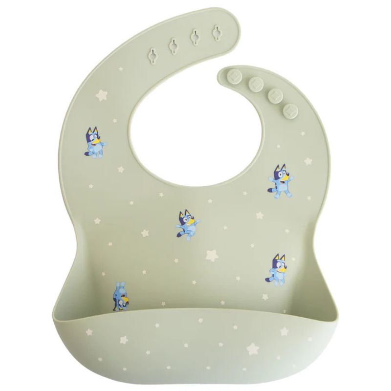 Bluey Silicone Baby Bib