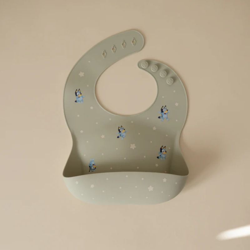 Bluey Silicone Baby Bib