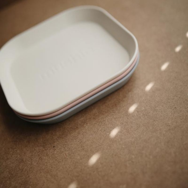 Plate Set Square - 2 Pack Ivory