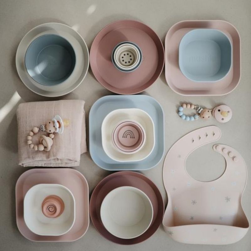 Plate Set Square - 2 Pack Ivory