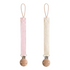 Linen Pacifier Clip - 2 Pack