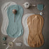 Muslin Burp Cloth Set - 2 Pack Mustard
