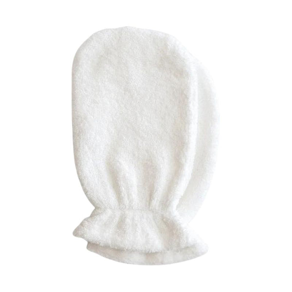 Mushie Organic Cotton Baby Hooded Towel - Pearl