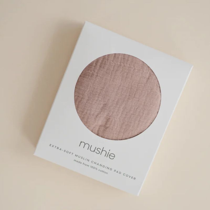 Extra Soft Muslin Changing Pad Cover Natural