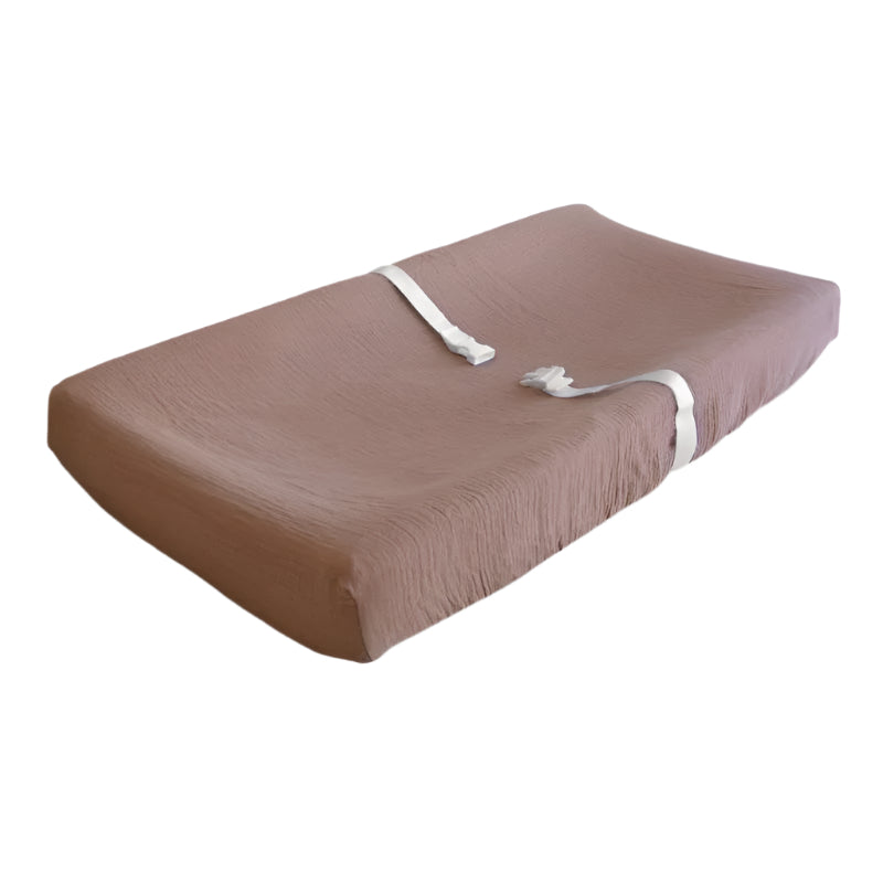 Extra Soft Muslin Changing Pad Cover Natural